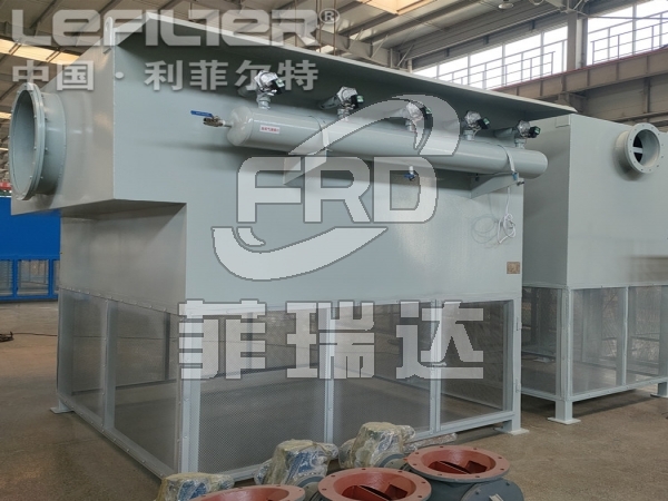 高爐鼓風機前置 自潔式空氣過濾器 處理風量24000m3/h