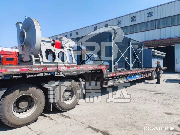 水泥粉磨站袋式除塵器