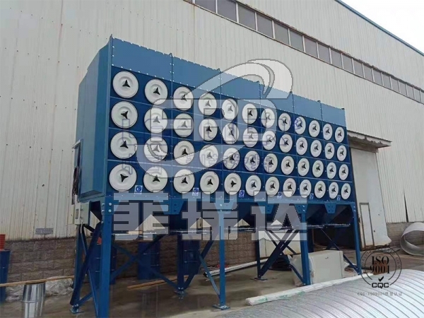 單晶硅脈沖濾筒除塵器